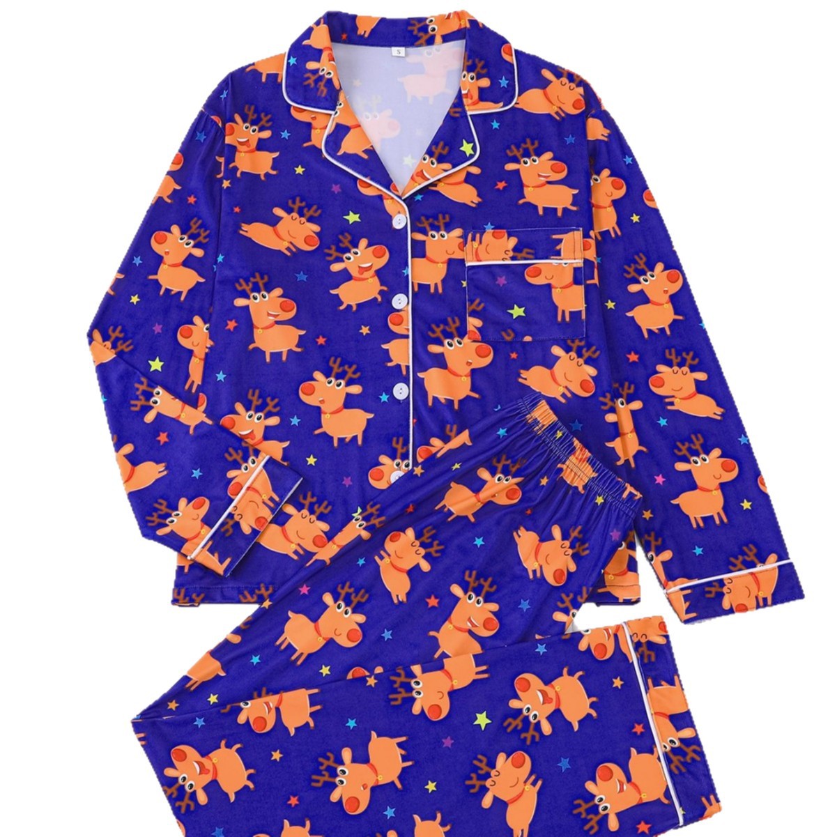 Women’s Pajama, Long Sleeve, Christmas Design