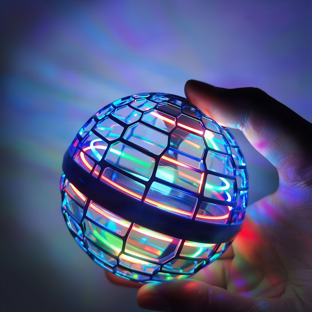 LED-Flugball, leuchtend, mit Fernbedienung
