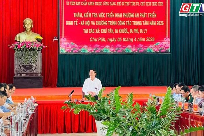 Điểm tin trưa: Chủ tịch UBND tỉnh Phạm Anh Tuấn yêu cầu xác định rõ động lực tăng trưởng tại 4 xã phía Tây tỉnh. - Báo Gia Lai