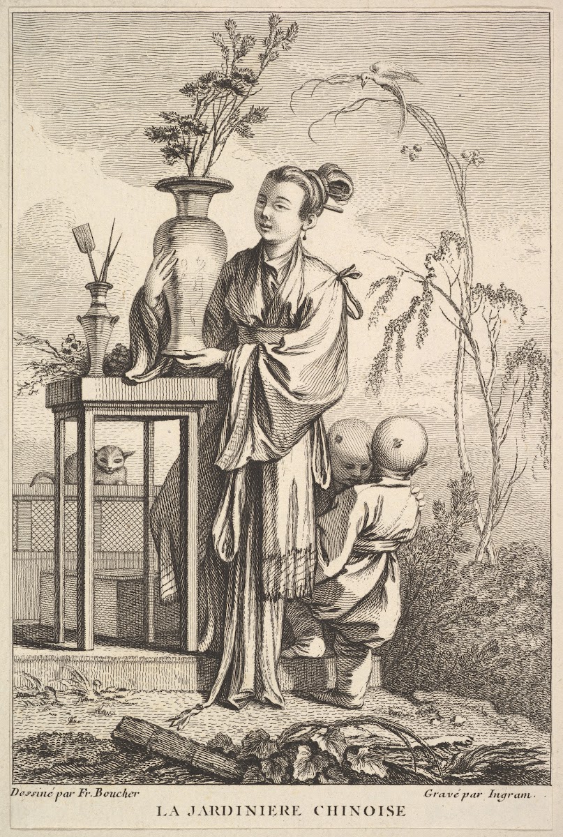 The Chinese Gardener After François Boucher 17411763