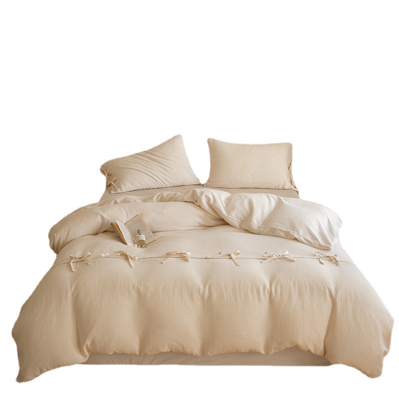 Japanese Cotton Bedding Set, 4-Piece