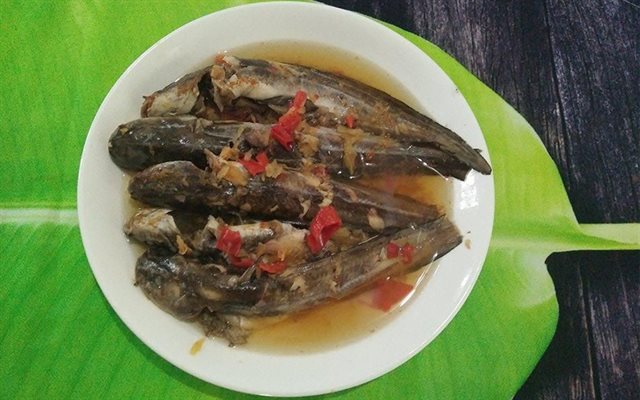 Cá Ngát Kho Gừng Ớt