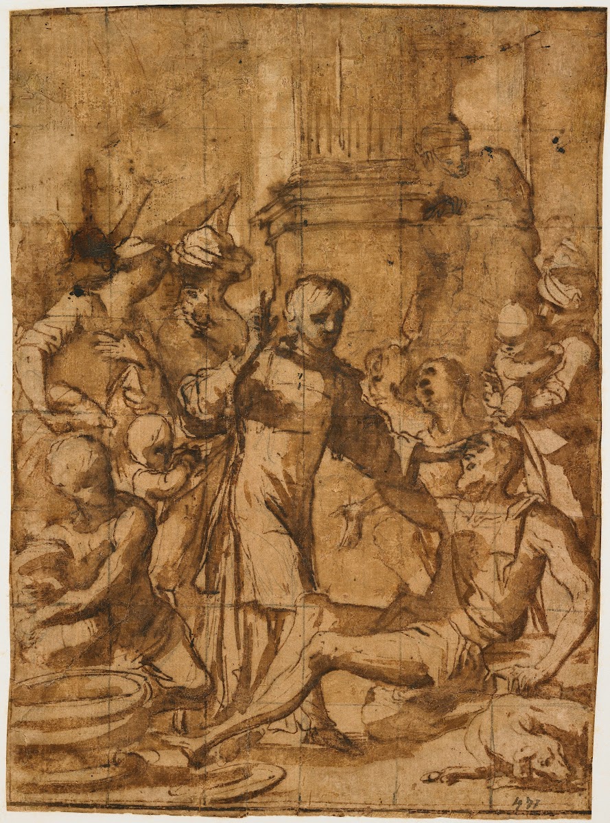 Saint Lawrence Restoring the Sight of Lucillus c 160406