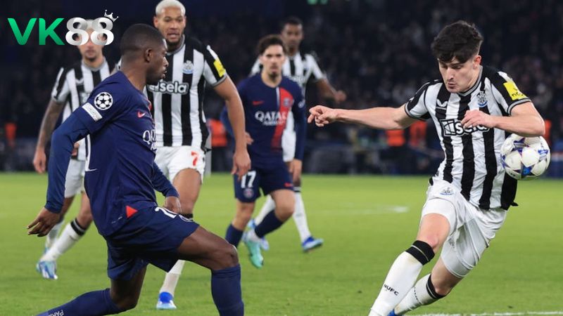 Lịch sử đối đầu PSG vs Newcastle