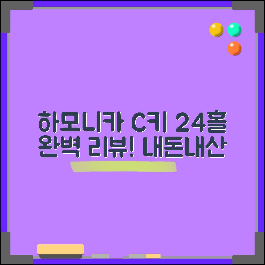 하모니카 C키 24홀 마스터하기: 내돈내산 리뷰