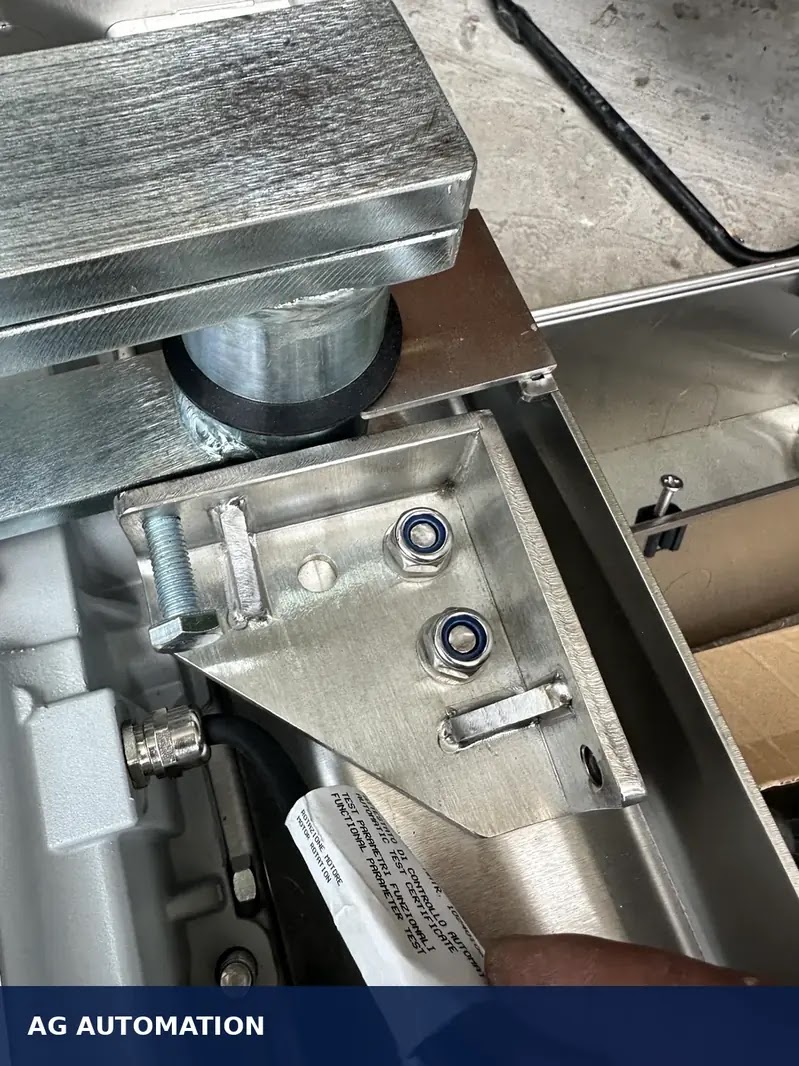 Chi tiết cơ khí motor âm sàn FAAC 770N – trục và cơ cấu truyền động