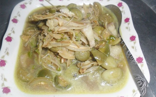 Khô Cá Cơm Kho Cà