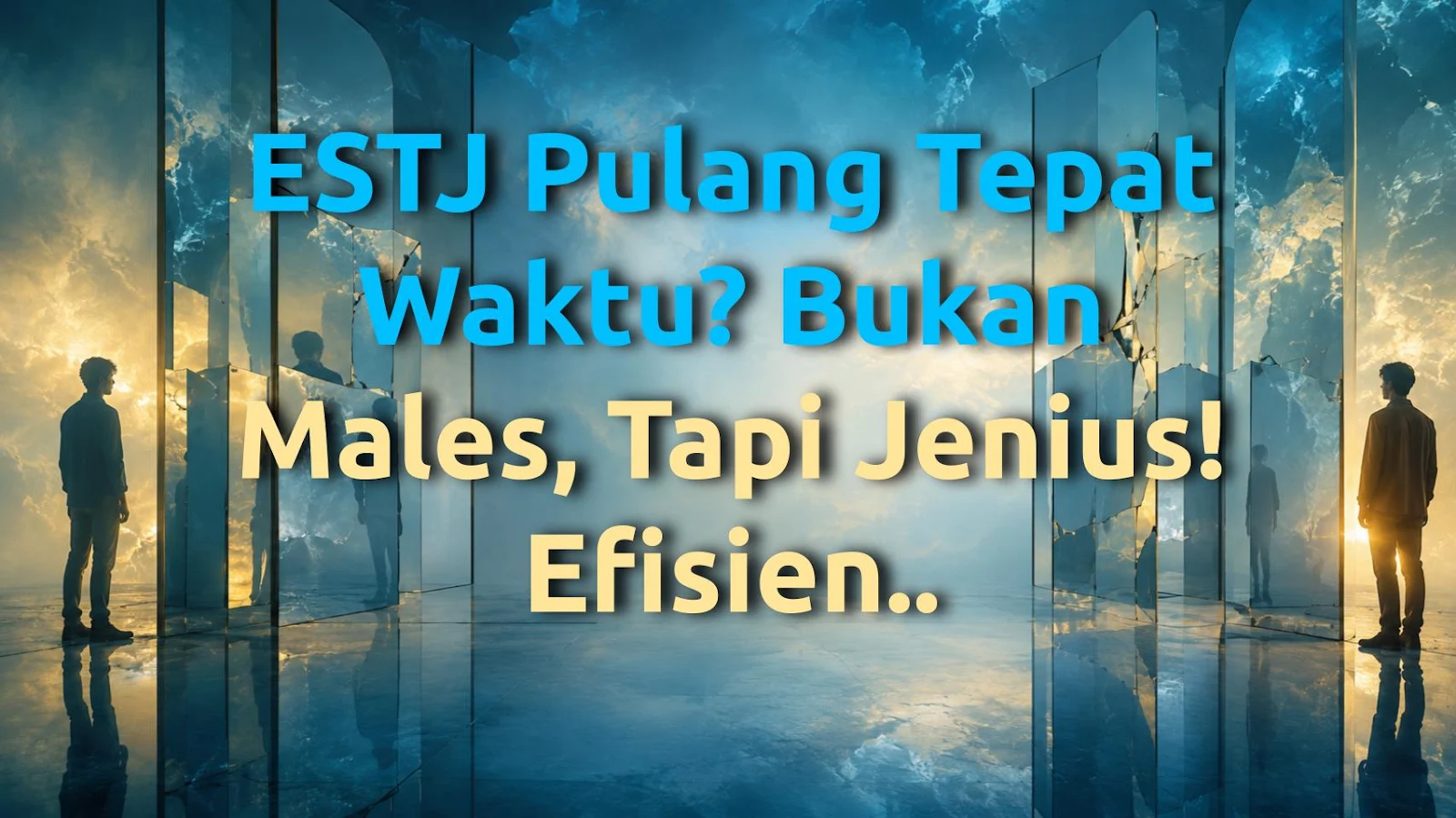 ESTJ Pulang Tepat Waktu? Bukan Males, Tapi Jenius! Efisiensi Kerja yang Bikin Iri