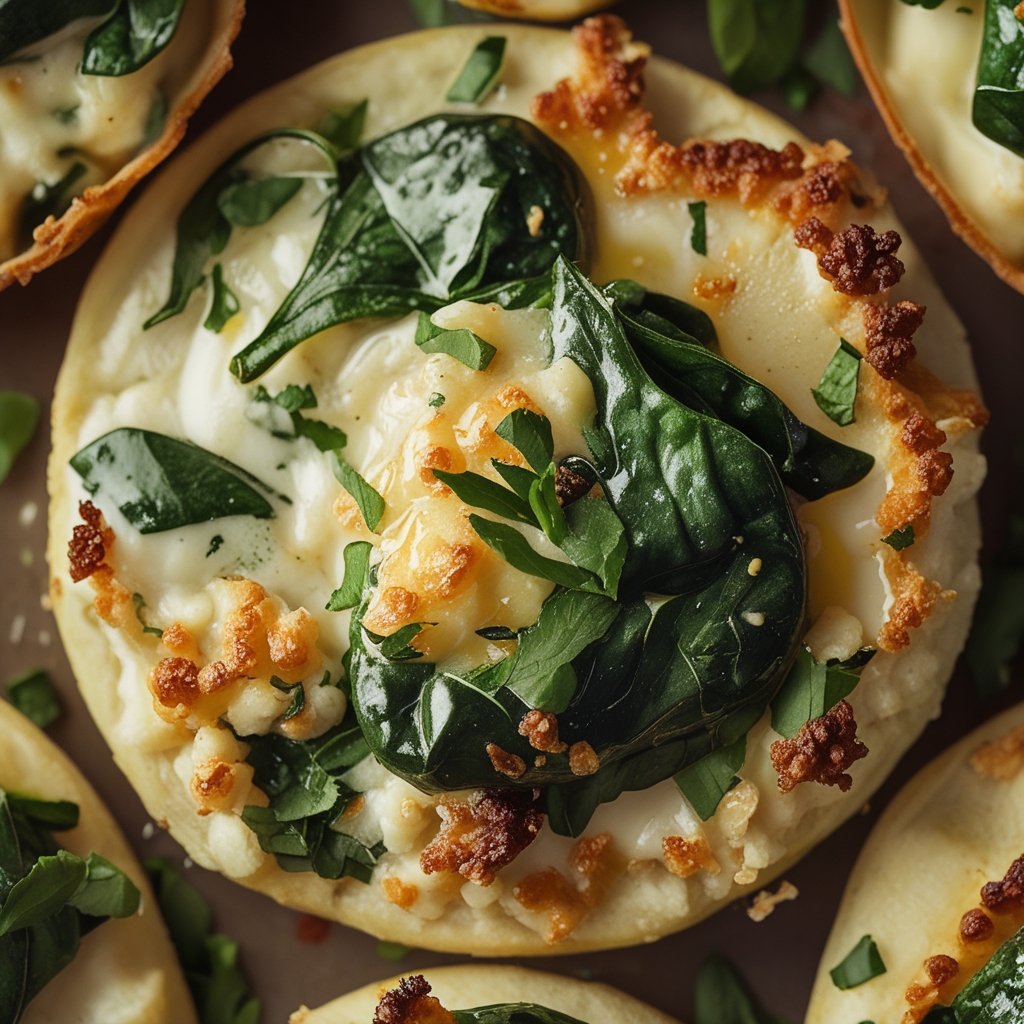 20-Minute Spinach Ricotta Bites Recipe – Irresistibly Easy Appetizer for Quick Snacking finished
