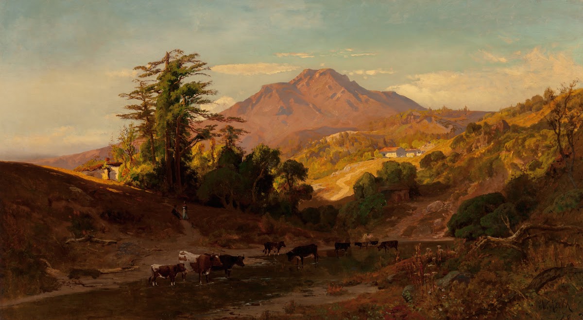 Mount Tamalpais from the North West 1879