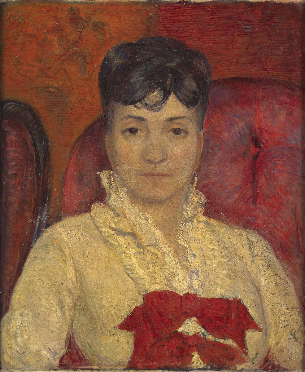 Portrait De LéPouse De Lartiste