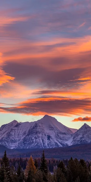 Mountain Range, Sunset, Landscape Photography, Nature Photography 5K Wallpaper Background