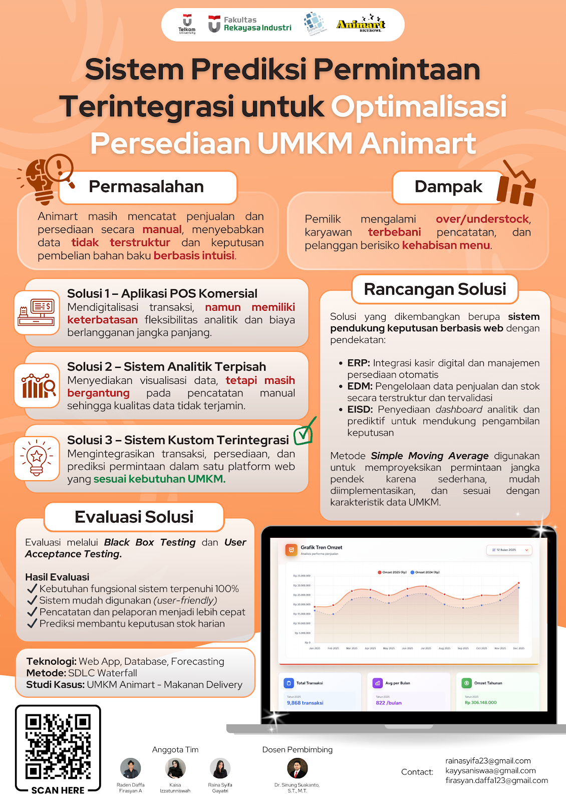 Pengembangan Sistem Prediksi Permintaan Berbasis Data Terintegrasi untuk Mendukung Keputusan dalam Manajemen Persediaan