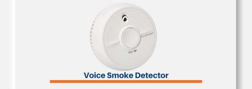 Voice smoke detector