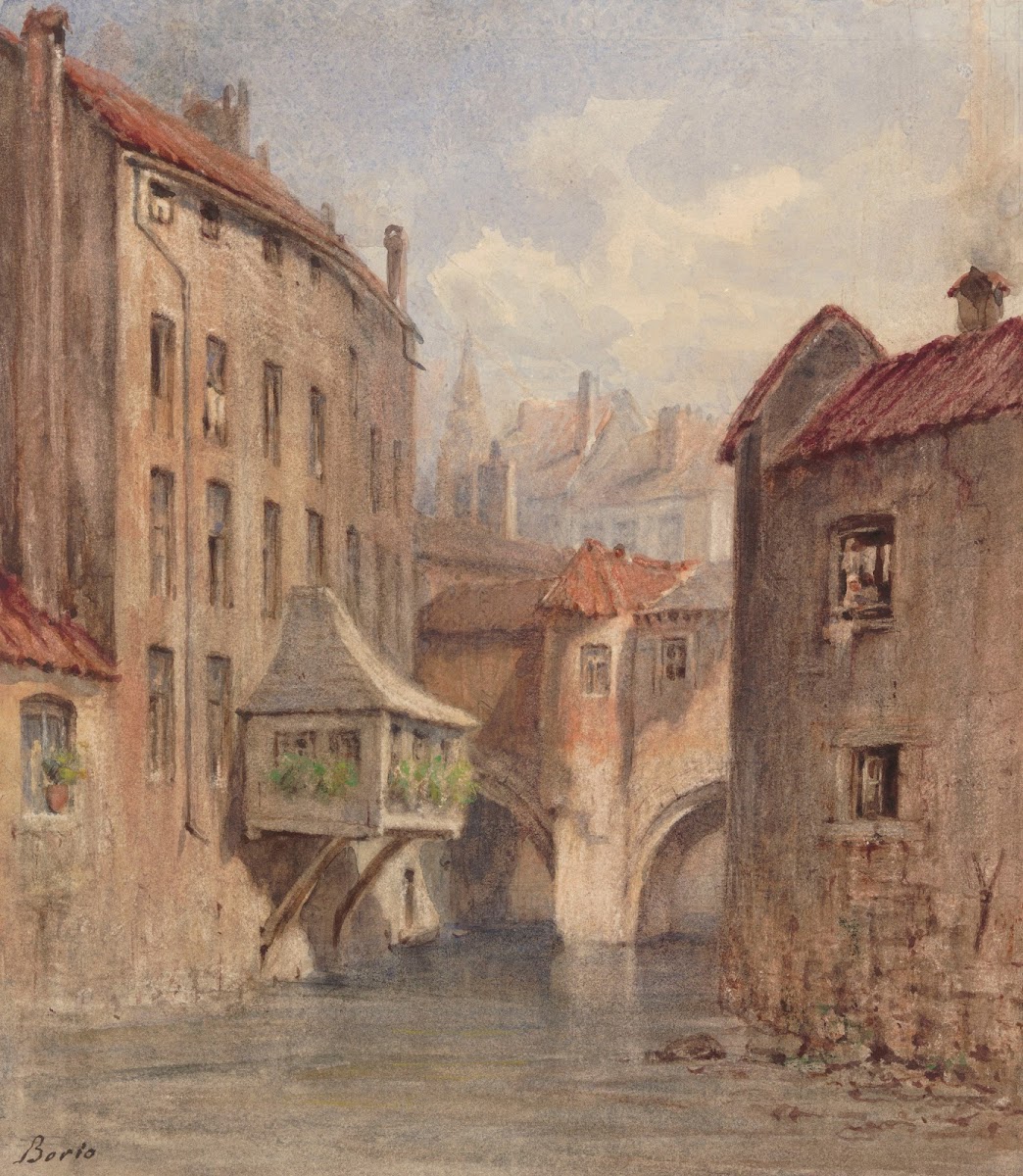 Bridge in Brussels 1872
