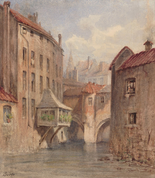 Bridge in Brussels 1872