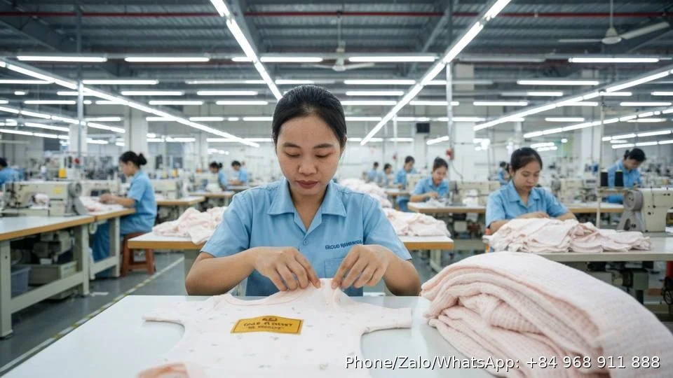 baby clothes supplier - Gold Garment Vietnam