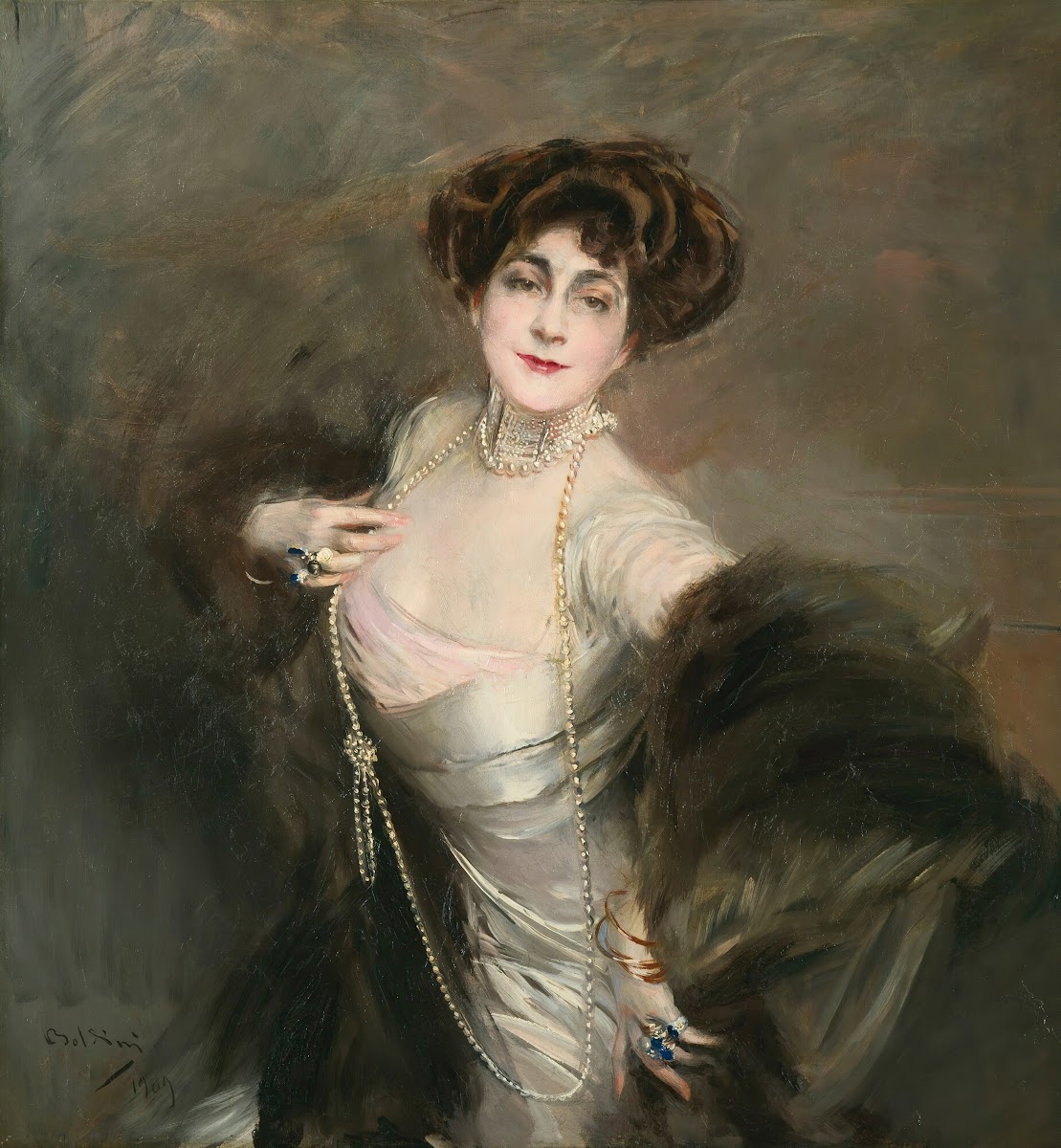 Portrait Of Diaz Albertini 1909