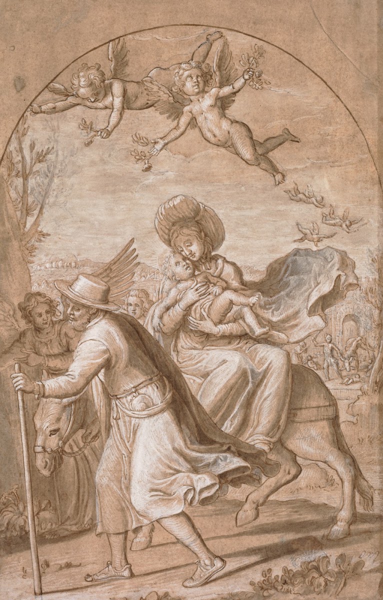 The Flight into Egypt c 1590