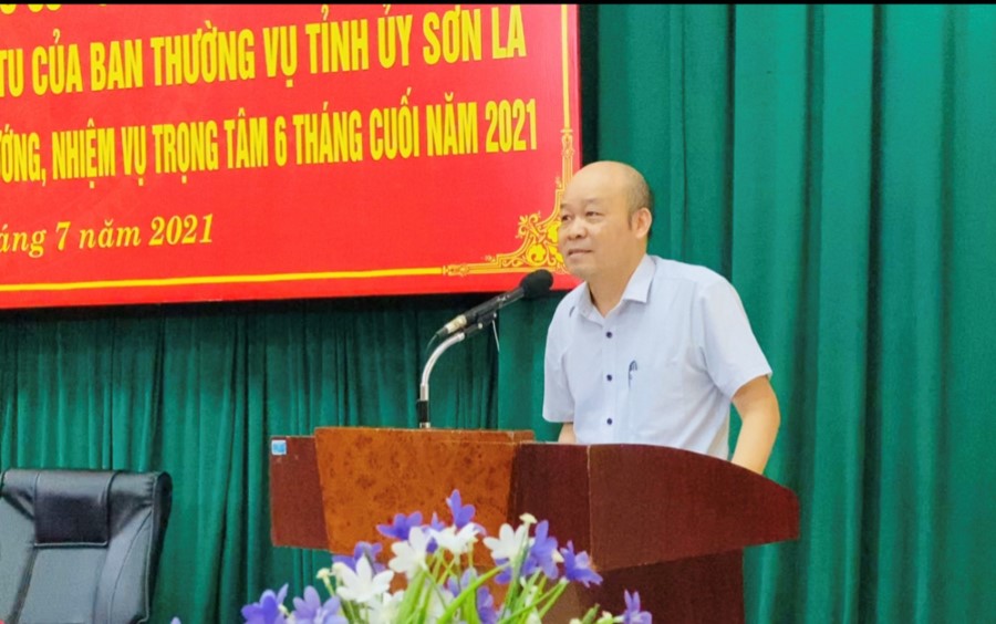 Đảng bộ Trường Đại học Tây Bắc tổ chức Hội nghị Sơ kết 05 năm thực hiện Chỉ thị số 05-CT/TW của Bộ Chính trị và 04 năm thực tiện Quyết định số 319-QĐ/TU của Ban Thường vụ tỉnh ủy; Sơ kết 6 tháng đầu năm 2021 - Phương hướng, nhiệm vụ 6 tháng cuối năm 2021