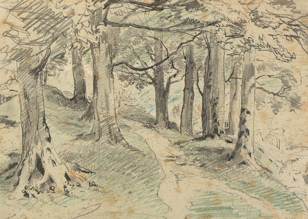 Waldinneres 1880 1890