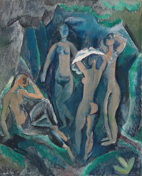 Les baigneuses The Judgement of Paris circa 1912