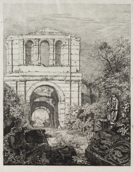 Ruins of the Gallien Palace in Bordeaux 186668