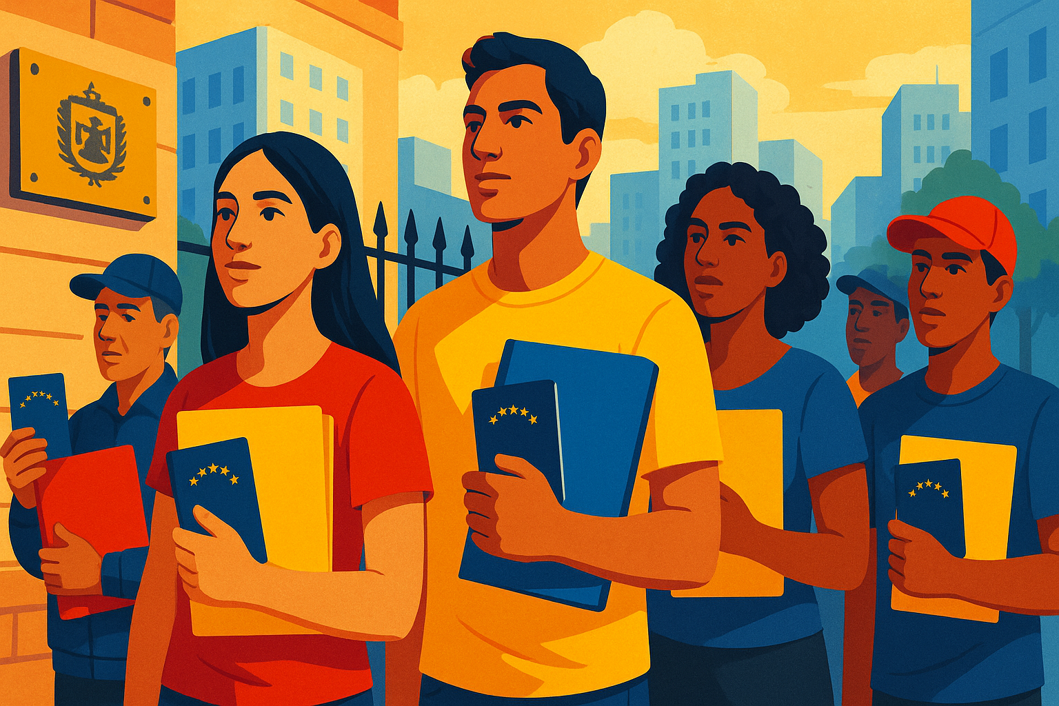 Venezolanos en consulado con documentos: requisitos SAIME y sede consular