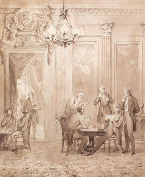 The Life of a Nobleman Scene the Fifth  The Gambling House