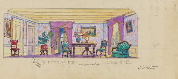 A Regular Fix Sketch no 1 Domestic Interior 1934 1943