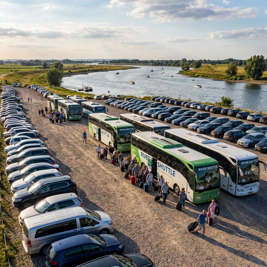 주차 전쟁 승리하는 법: 둔치주차장 vs 내부 진입