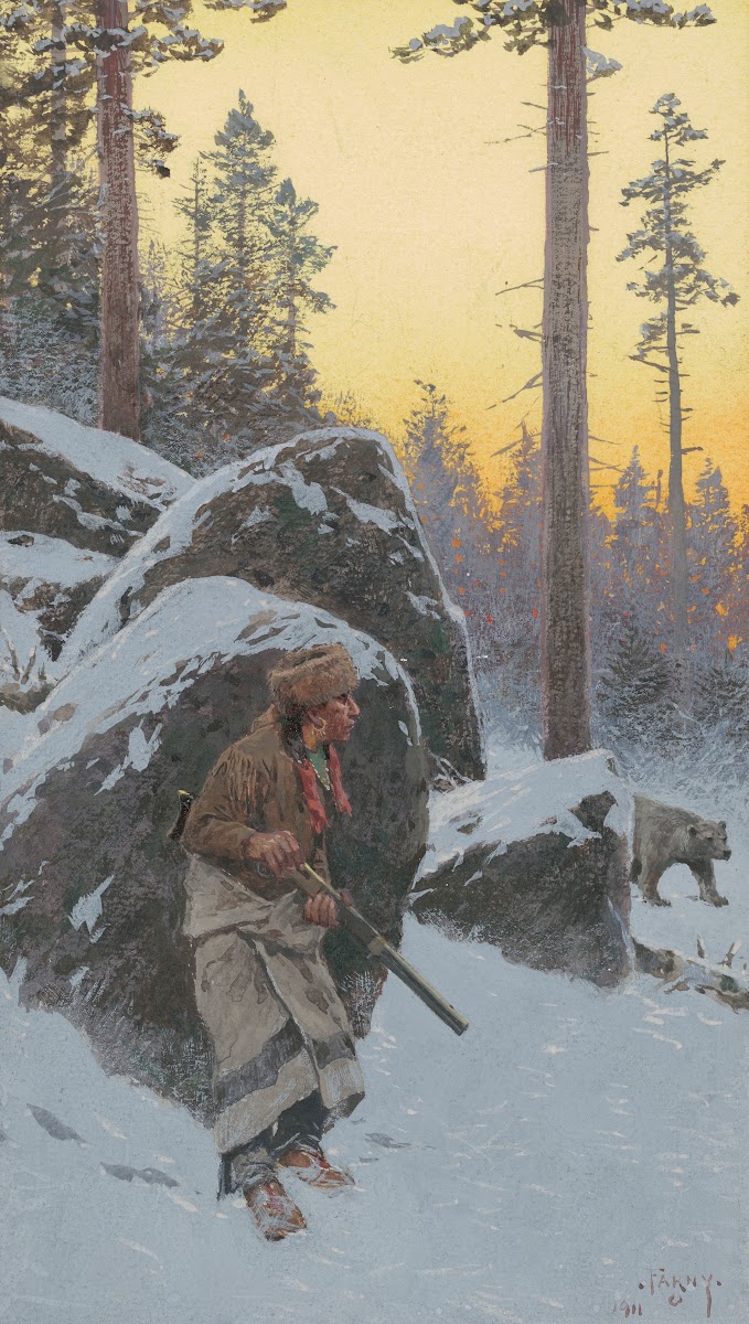 The Indian Bear Hunter 1911