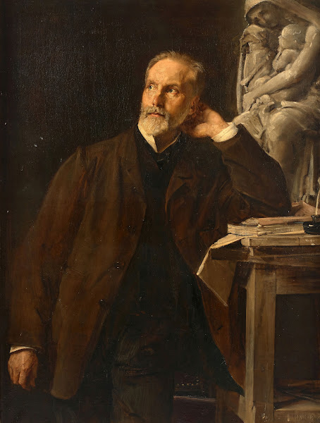 Portrait du sculpteur Eugène Guillaume