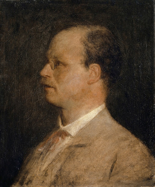 Portrait of Prof Fritz Burckhardt Brenner 1867 70