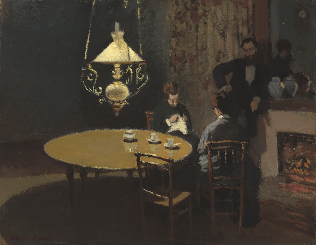Interior after Dinner 1868 1869