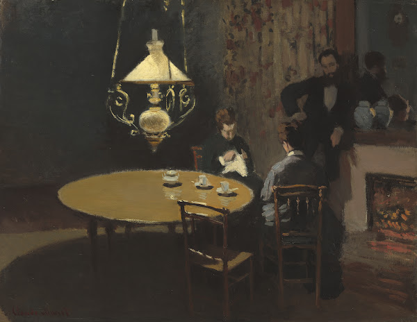 Interior after Dinner 1868 1869