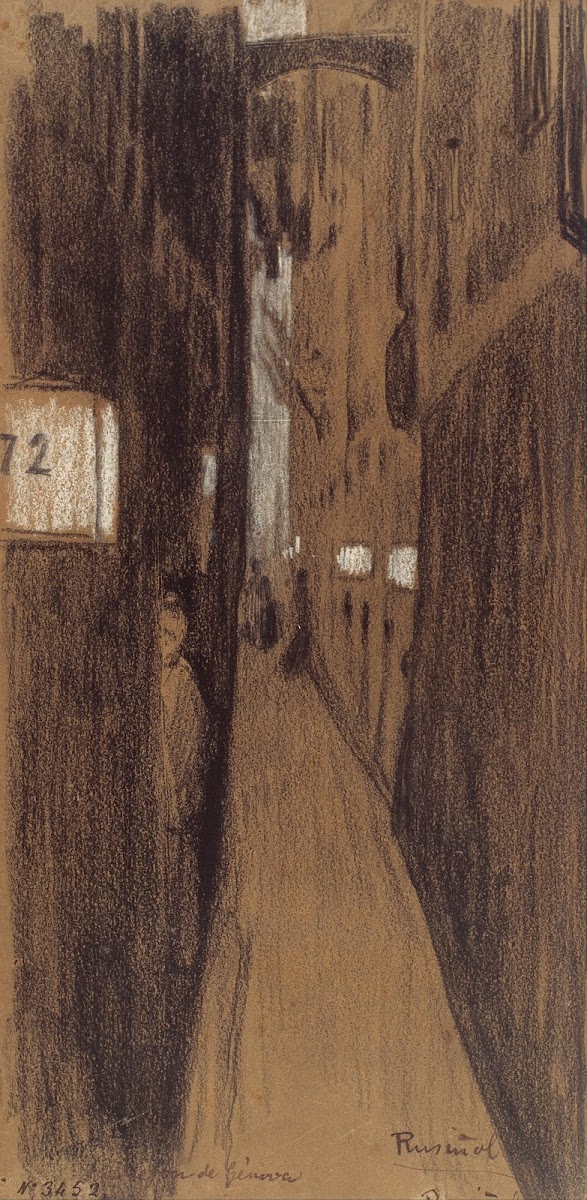 Alley in Genoa 1894