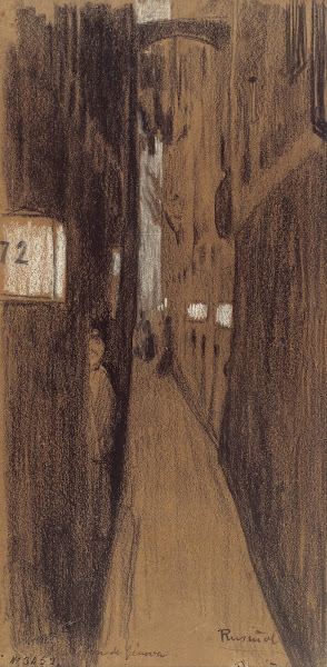 Alley in Genoa 1894