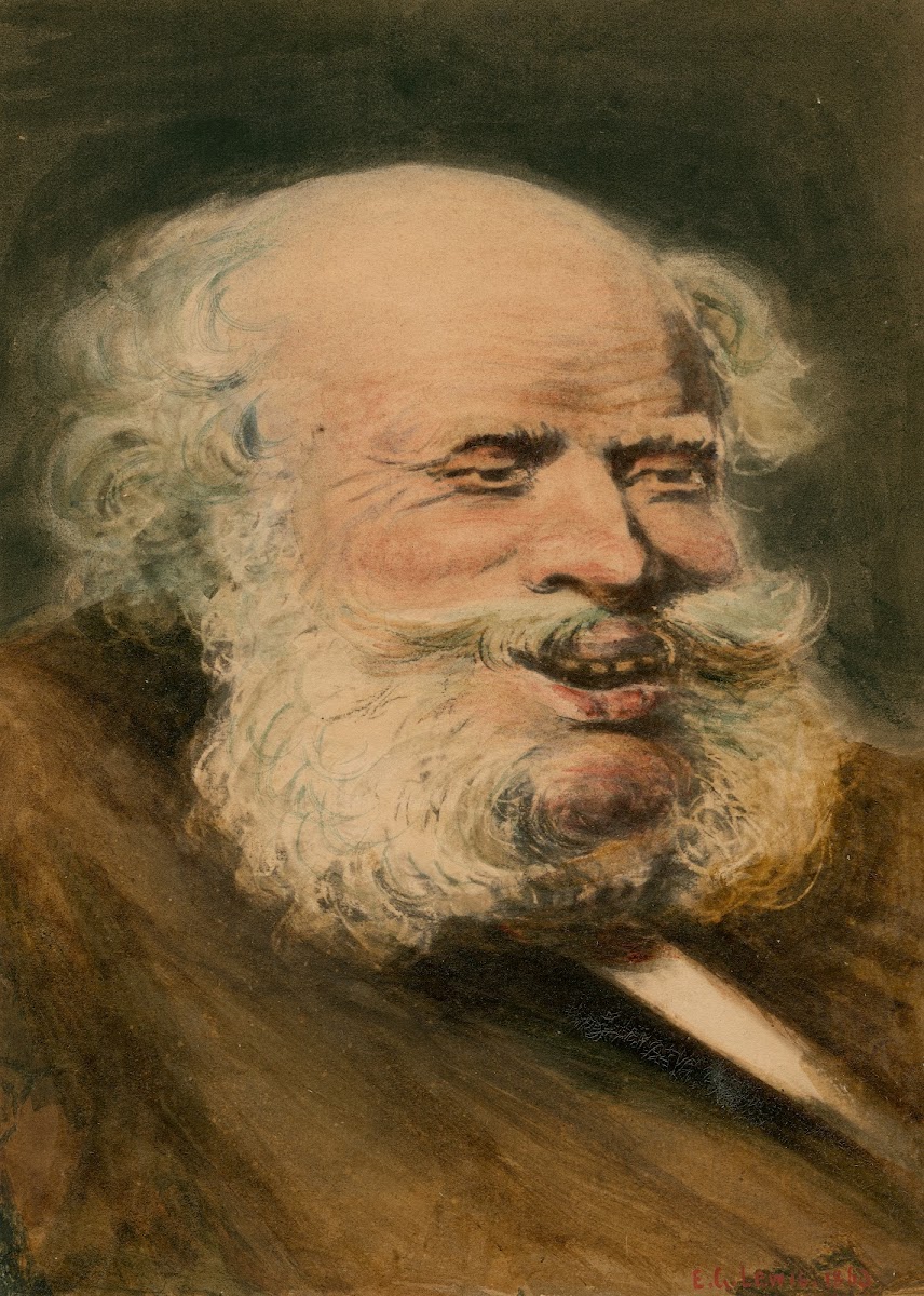 Sir John Falstaff from King Henry IV Pt1 1863