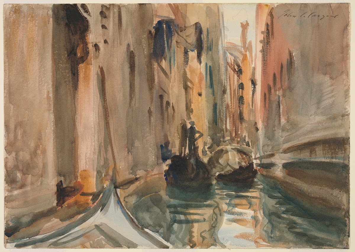 Rio di San Salvatore Venice between 1906 and 1911