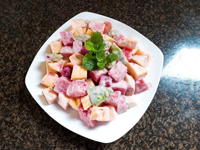 Salad Hoa Quả Đơn Giản