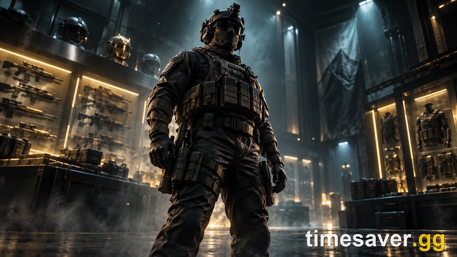 Modern Warfare 4 operator in a loadout room, representing the pre-order rewards waiting to be claimed