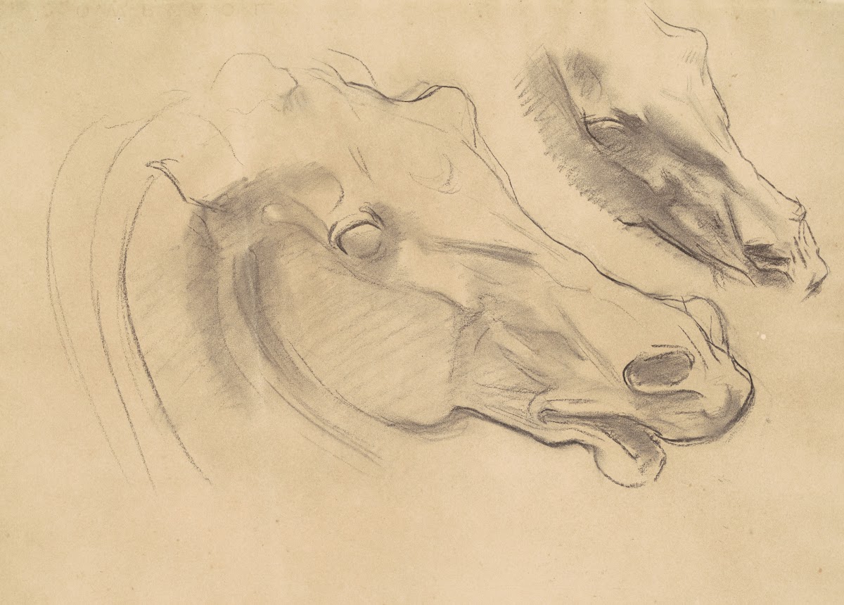 Studies for Apollo in His Chariot with the Hours 1922 1925