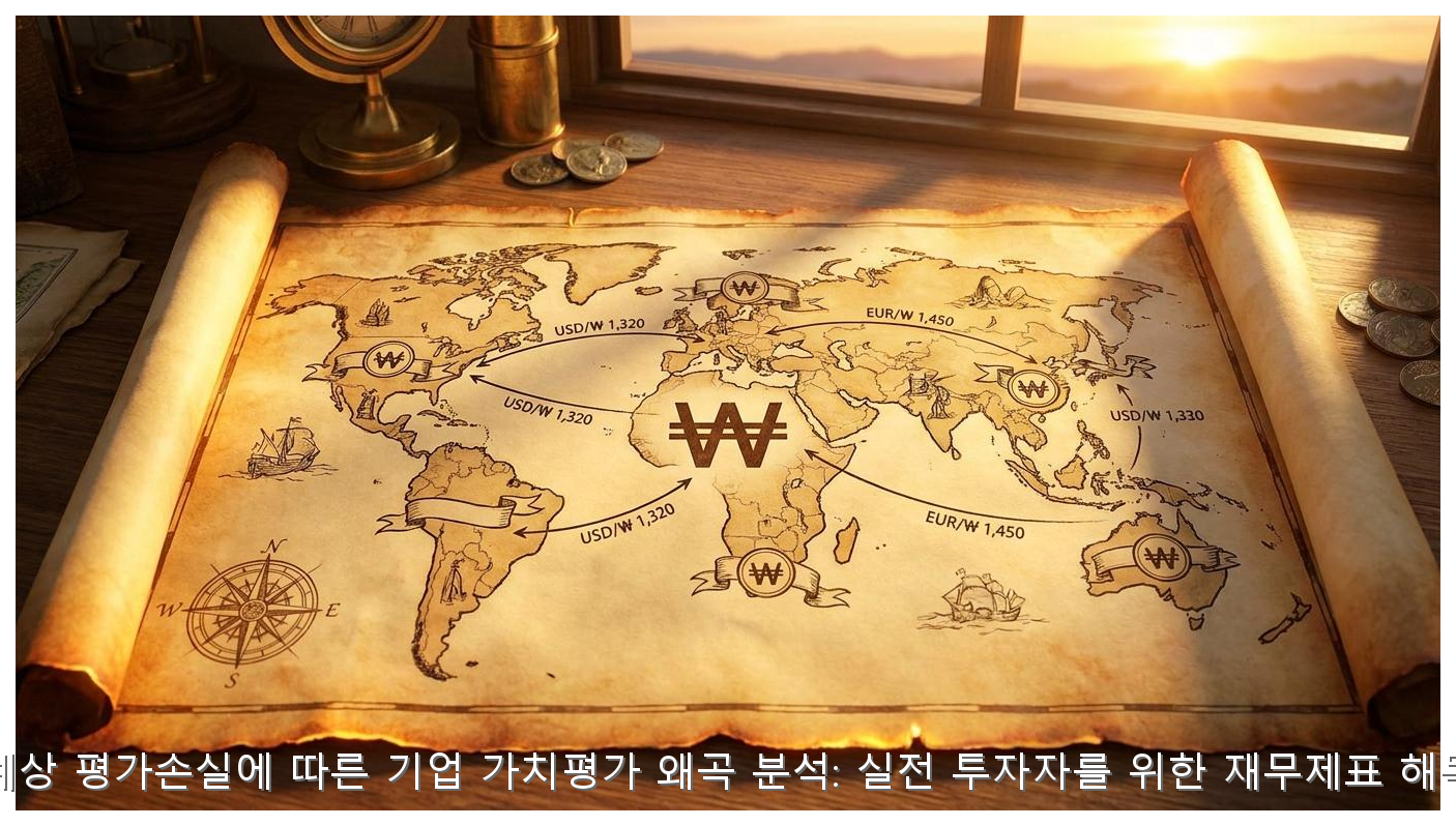 회계상 평가손실과 가치 왜곡 분석: 실전 재무제표 해독법 핵심 안내 및 분석 인포그래픽 (6)