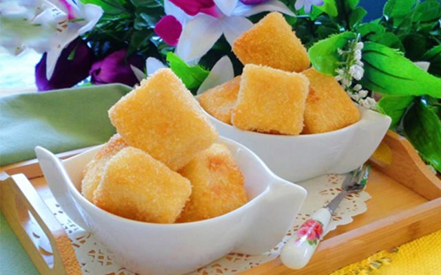 Sữa Tươi Tẩm Bột Chiên