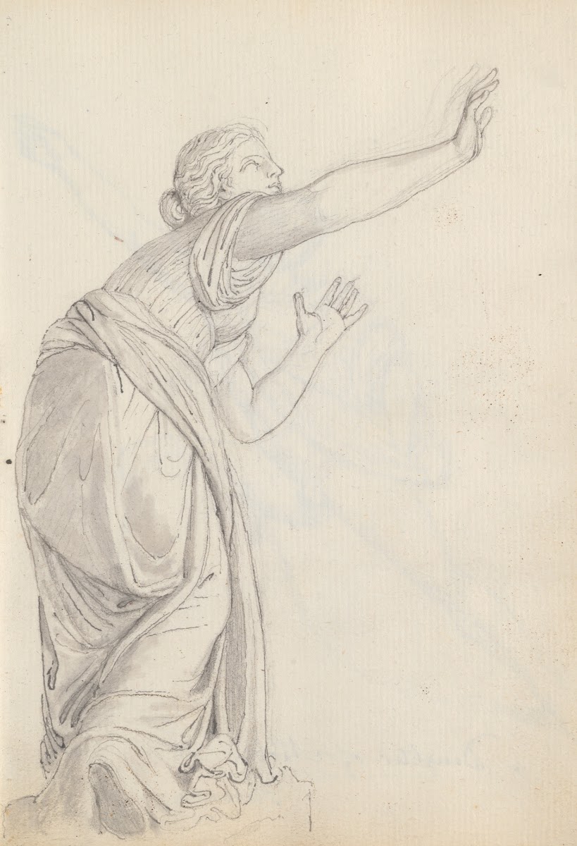 Psyche A Daughter of Niobe from the Niobid Group Uffizi Florence 1787