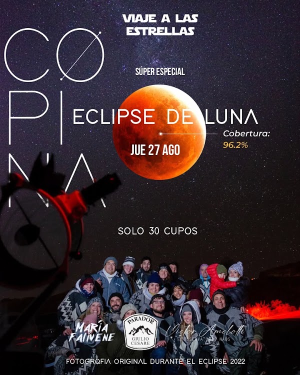 Viaje a las Estrellas – Copina Experiencia Original