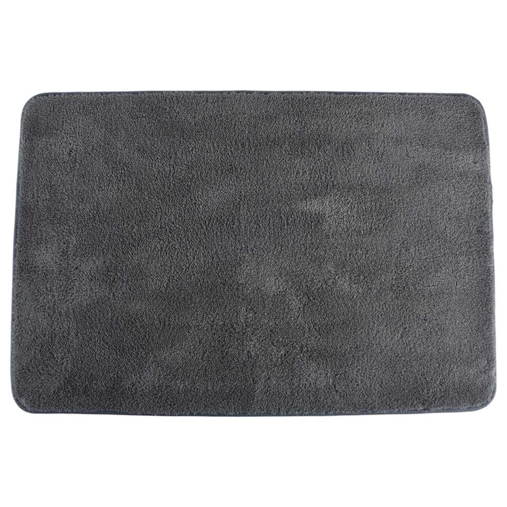Tapete para baño Zense™ Malagui color gris