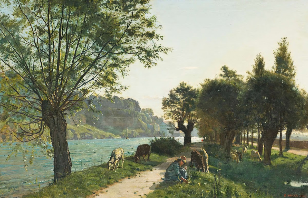 Schafe Am Sentier Des Saules 1878