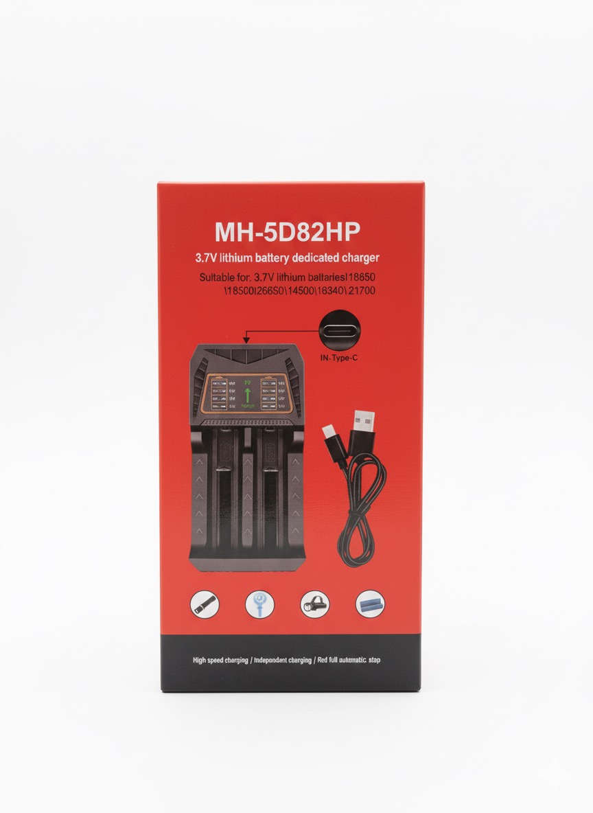 3.7V Lithium Battery Charger MH-5D82HP